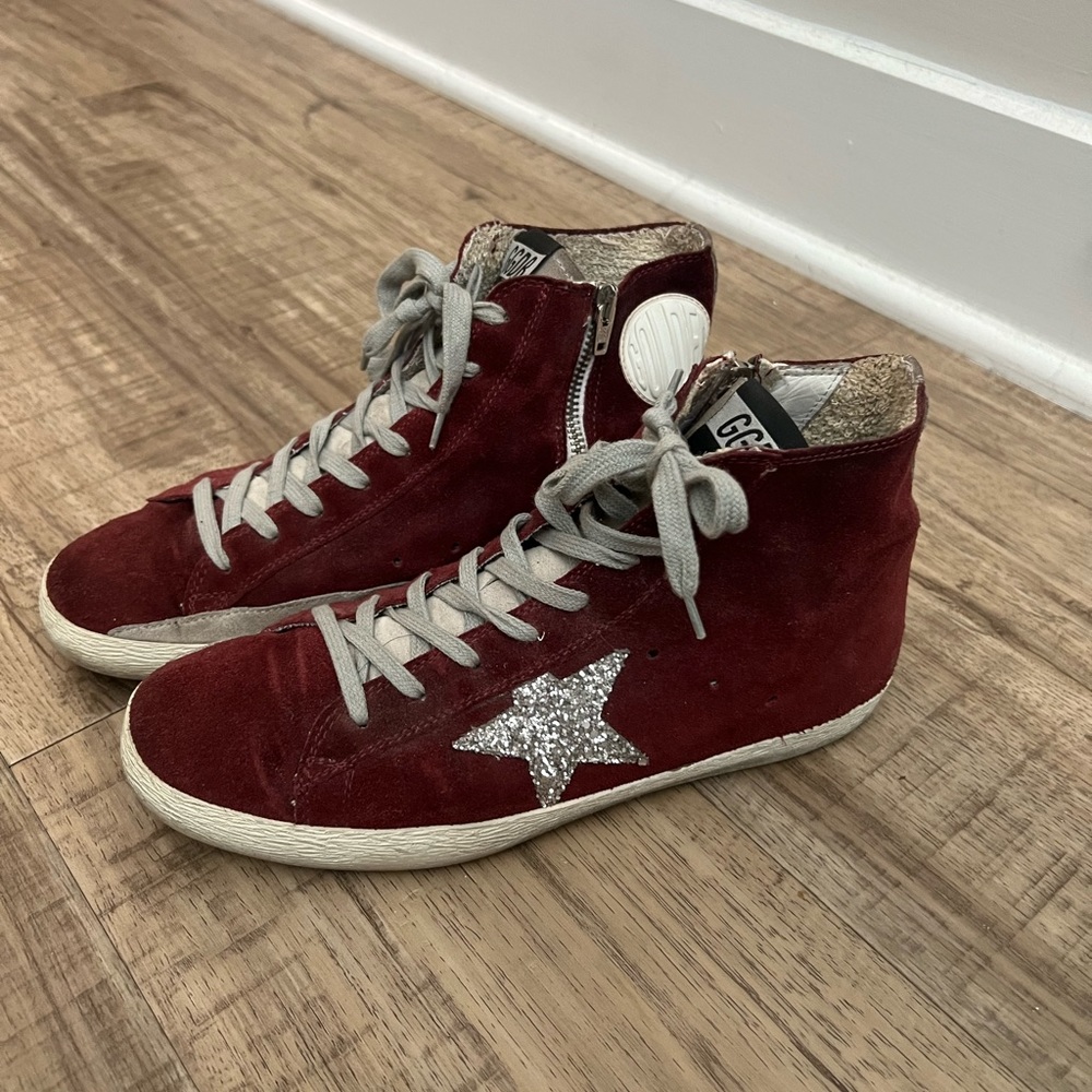 Golden Goose Francy Hightop suede sneakers 39